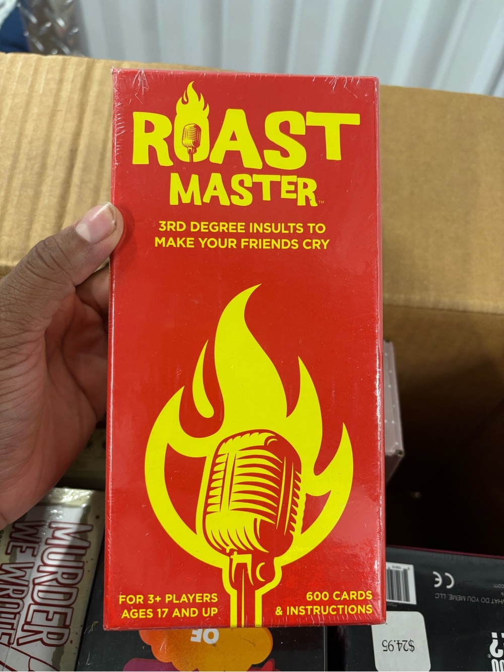 NEW!! NuttHeads Brand Roast Master Card Game For Adults Party Game 17+